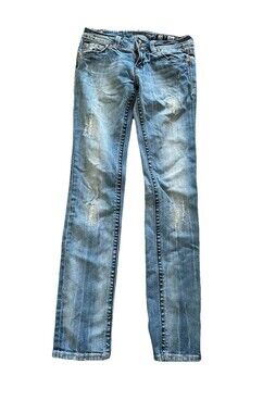 Miss Me Women's Skinny Jeans, 28 Embellished, Color Vtg,